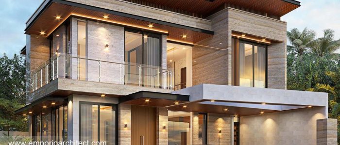 Rumah Moden Minimalis dengan Taman Luar – Reka Bentuk Kontemporari 2024