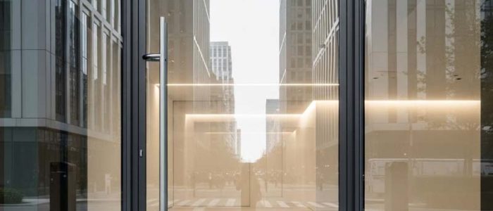 Gambar Kerja Aluminium & Kaca Tunggal – Reka Bentuk Modern & Kuat