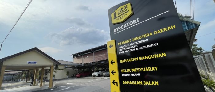 Pejabat Tapak JKR – Projek Tangkak (Muar, Tangkak, Segamat) – Kemajuan Infrastruktur & Pembangunan Daerah